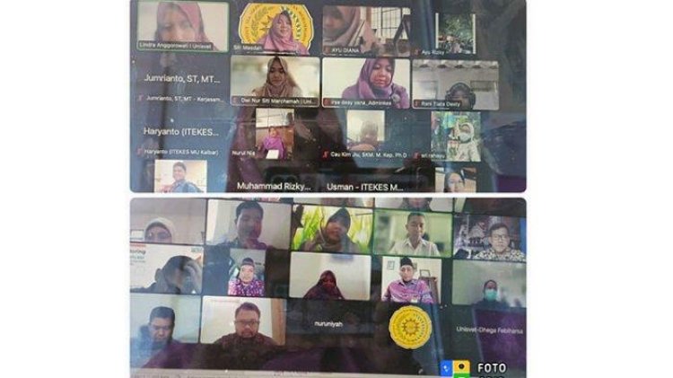 ITEKES Muhammadiyah Kalbar Lakukan Sharing Informasi dengan Universitas Ivet Semarang