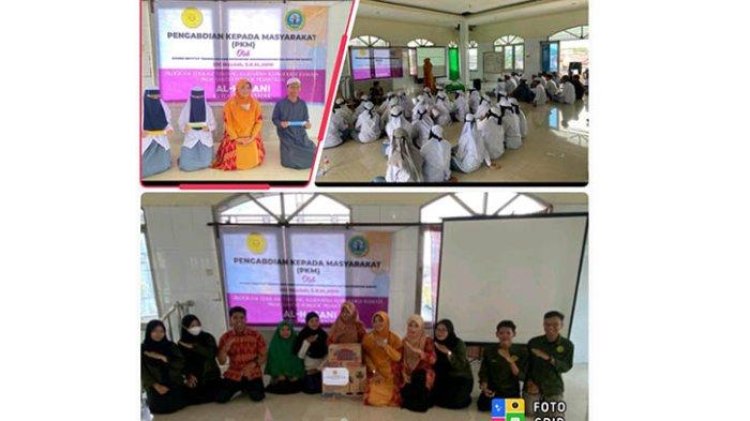 Dosen ITEKES Muhammadiyah Kalbar Edukasi Tentang Kesehatan Reproduksi Remaja di Pesantren Al-Hasani